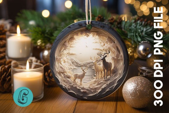 3D Reindeer Break Through Ornament 36: A Strategic Approach to Holiday Creativity