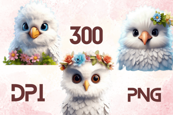 Evaluating 3D Cute Birds Sublimation Clipart 13 for Creative Projects