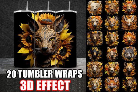 Evaluating 3D Flowers Papercut Tumbler Wrap Designs for Custom Projects