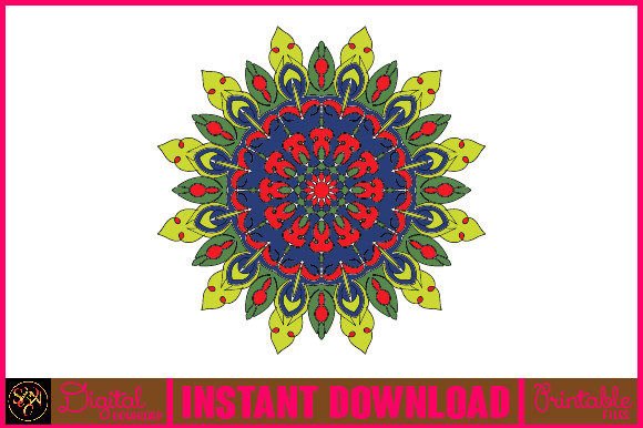 Mandala 3D Layered SVG Cut File-146: Integrating Hand-Drawn Tribal Ornamentals into Professional Workflows