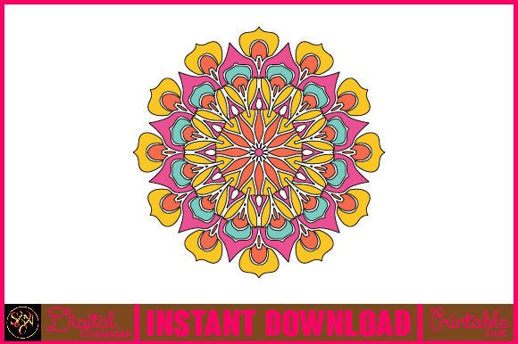 Mandala 3D Layered SVG Cut File-186: A Versatile Design for Creative Projects
