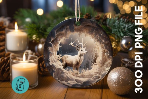 Revolutionizing Digital Craft: The Strategic Value of 3D Reindeer Break Through Ornament 12 in Modern Creative Workflows