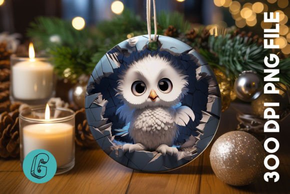 Unlocking Creativity: A Comprehensive Guide to the 3D Cute Owl Break Through Ornament Digital Download